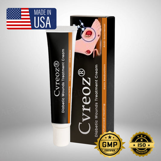 Cvreoz®  Advanced Wound Healing Cream for Diabetic Skin