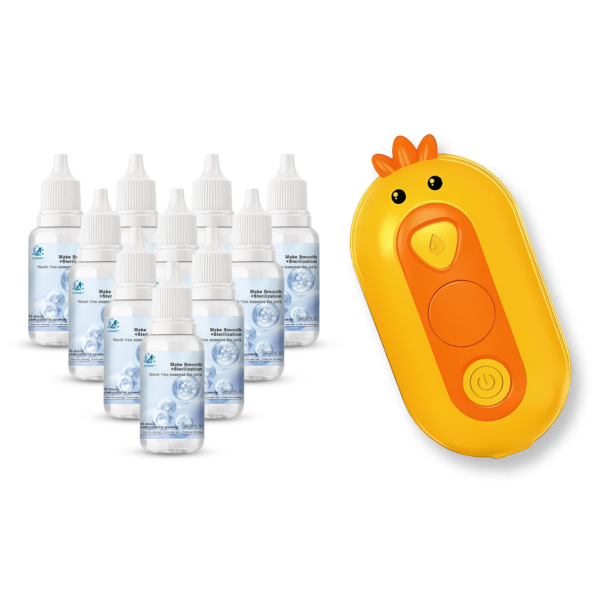 ⏰Last Day Promotion: 80% OFF🔥 Patented Exclusive Rechargeable Steam Pet Brush