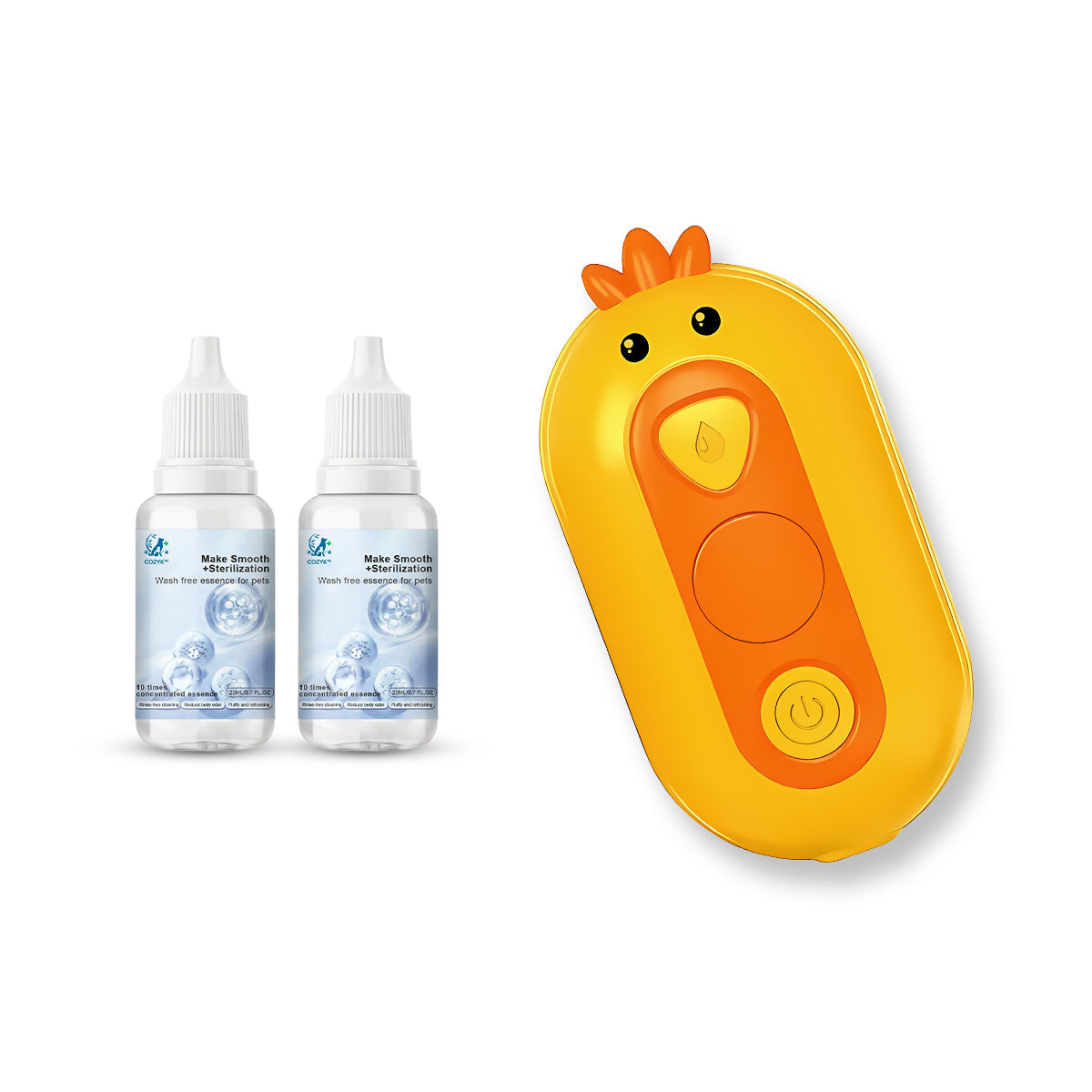 ⏰Last Day Promotion: 80% OFF🔥 Patented Exclusive Rechargeable Steam Pet Brush