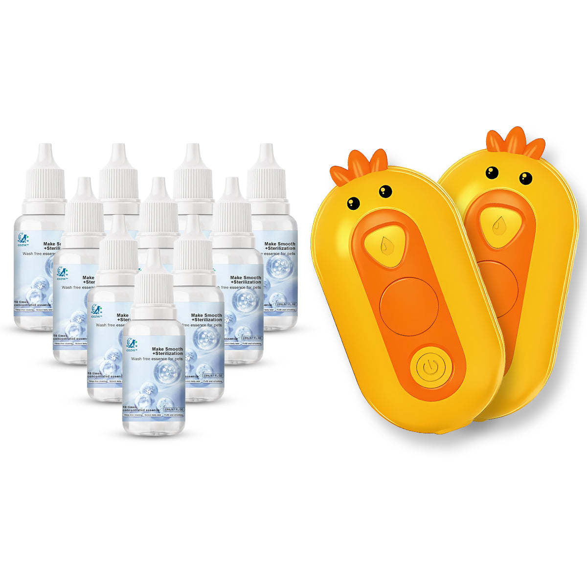 ⏰Last Day Promotion: 80% OFF🔥 Patented Exclusive Rechargeable Steam Pet Brush