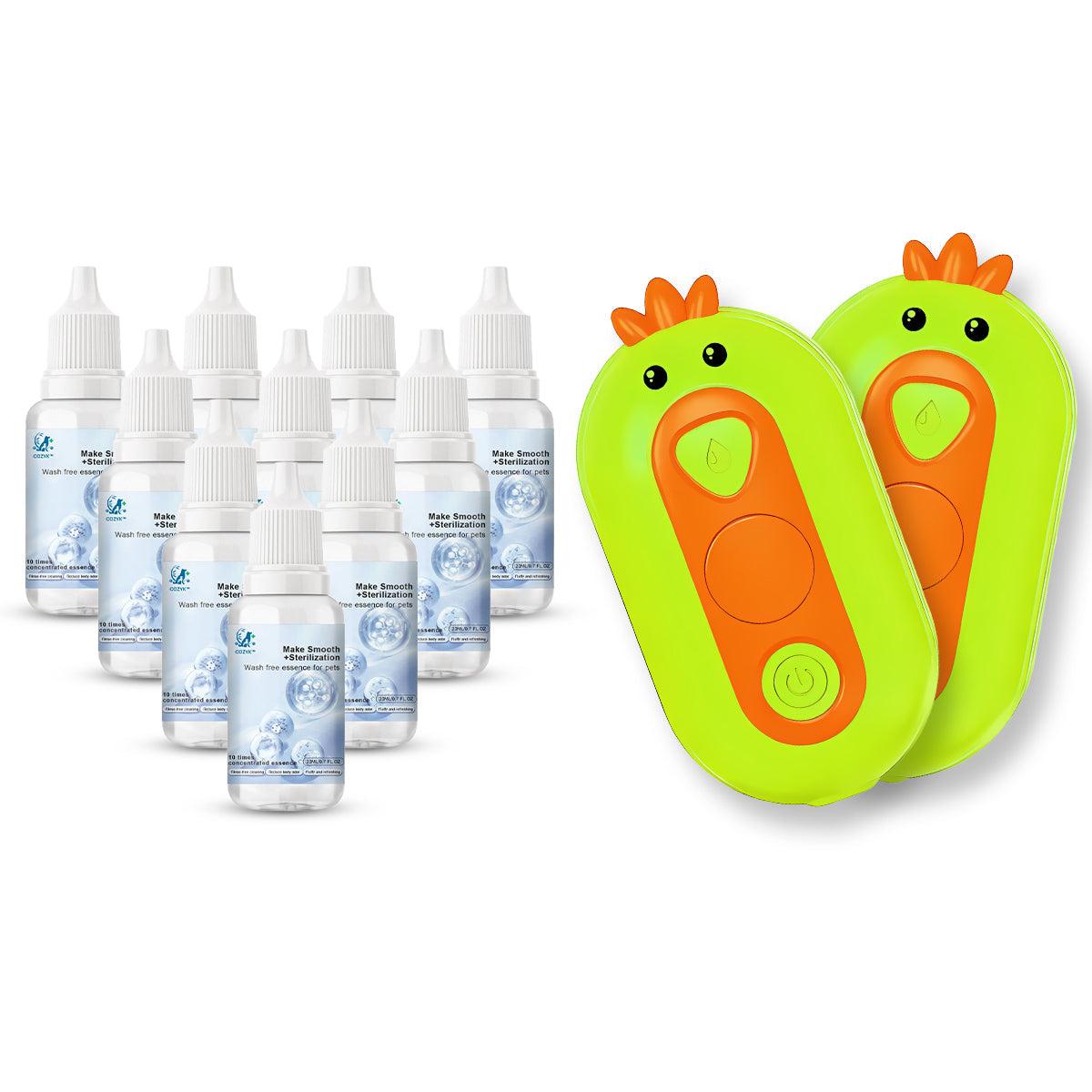 ⏰Last Day Promotion: 80% OFF🔥 Patented Exclusive Rechargeable Steam Pet Brush