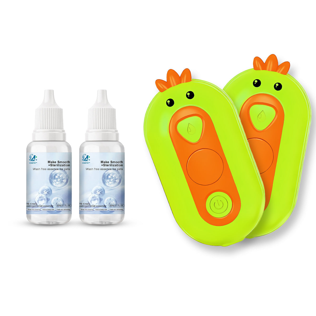 ⏰Last Day Promotion: 80% OFF🔥 Patented Exclusive Rechargeable Steam Pet Brush