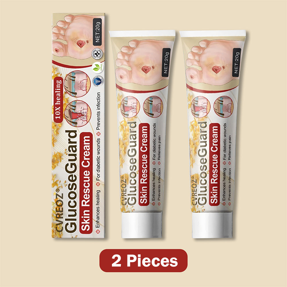 ⏰Last Day Promotion: 60% OFF 🔥CVREOZ® GlucoseGuard Skin Rescue Cream