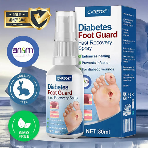 CVREOZ® Diabetes Foot Guard Fast Recovery Spray