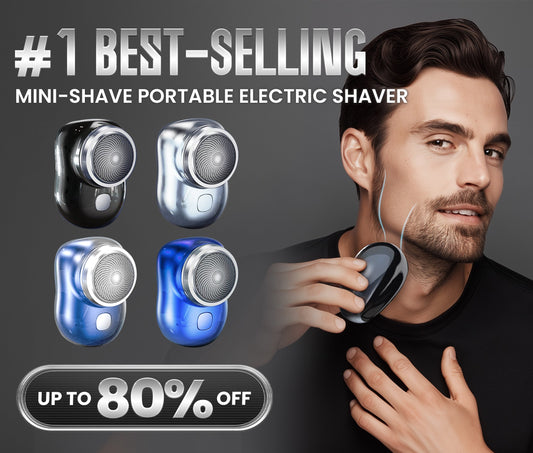 ⏰Last Day Promotion: 80% OFF🔥 TLOPA® Mini-Shave Portable Electric Shaver