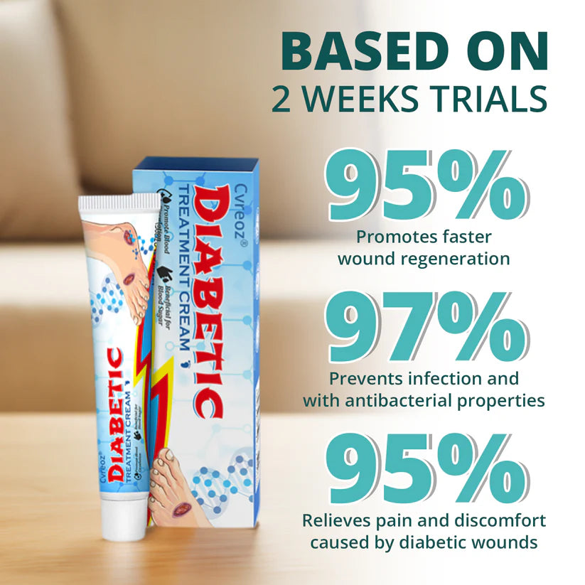 LIMITED TIME SALE OFF 60% 🔥CVREOZ® BioVitaGlyco Diabetes Treatment Cream
