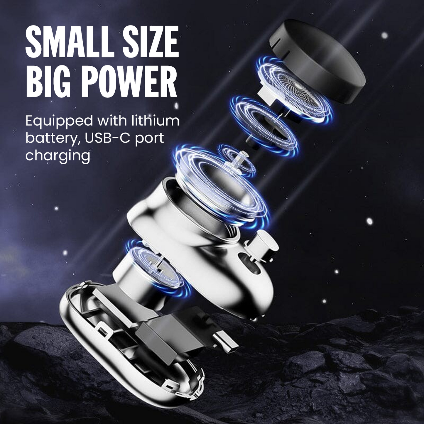 ⏰Last Day Promotion: 80% OFF🔥 TLOPA® Mini-Shave Portable Electric Shaver