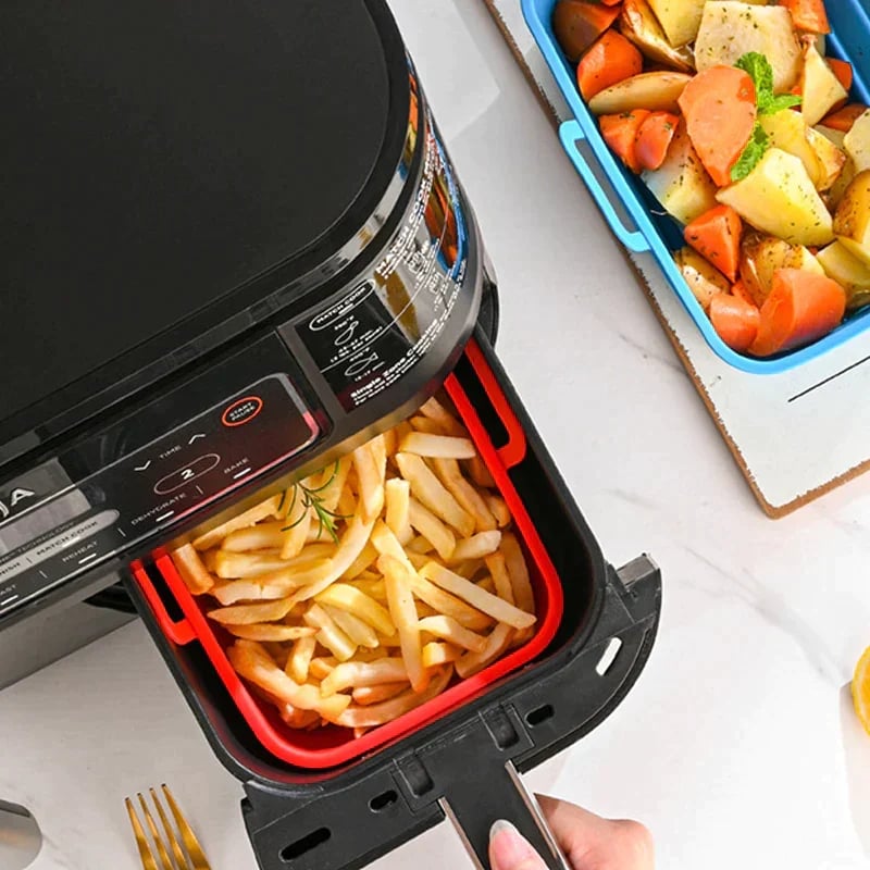 TLOPA® Foldable Air Fryer Silicone Baking Tray