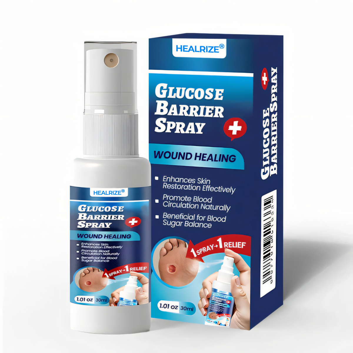 ⏰Last Day Promotion: 60% OFF🔥 Healrize® Glucose Barrier Spray