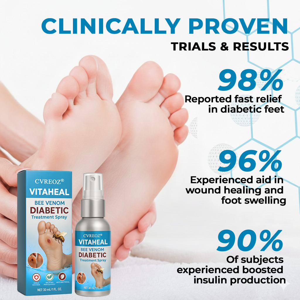 đSPECIAL OFFER: 60% Today Only!đ„CVREOZÂź VitaHeal Bee Venom Diabetic Treatment Spray