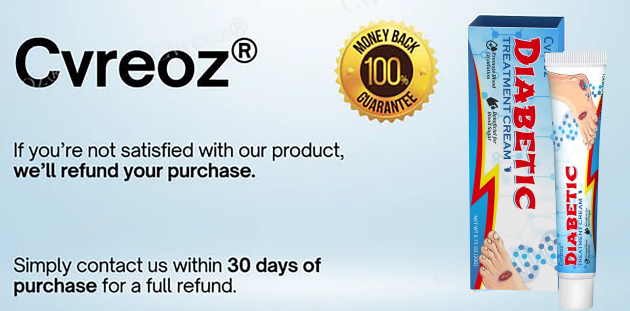 LIMITED TIME SALE OFF 60% 🔥CVREOZ® BioVitaGlyco Diabetes Treatment Cream