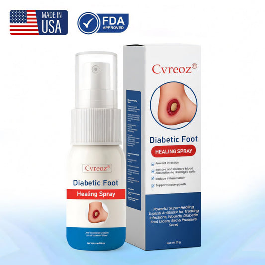 🔥Hot Sales - 50% OFF🌿Cvreoz® Diabetic Foot Healing Spray