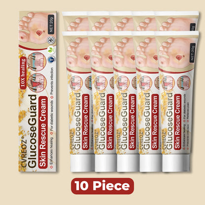 🎉SPECIAL OFFER: 60% OFF This Today Only!🔥 CVREOZ® GlucoseGuard Skin Rescue Cream