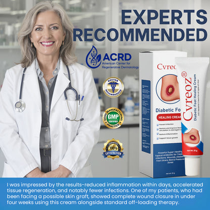 ⏰Last Day Promotion: 70% OFF 🔥Cvreoz® Diabetic Foot Healing Cream