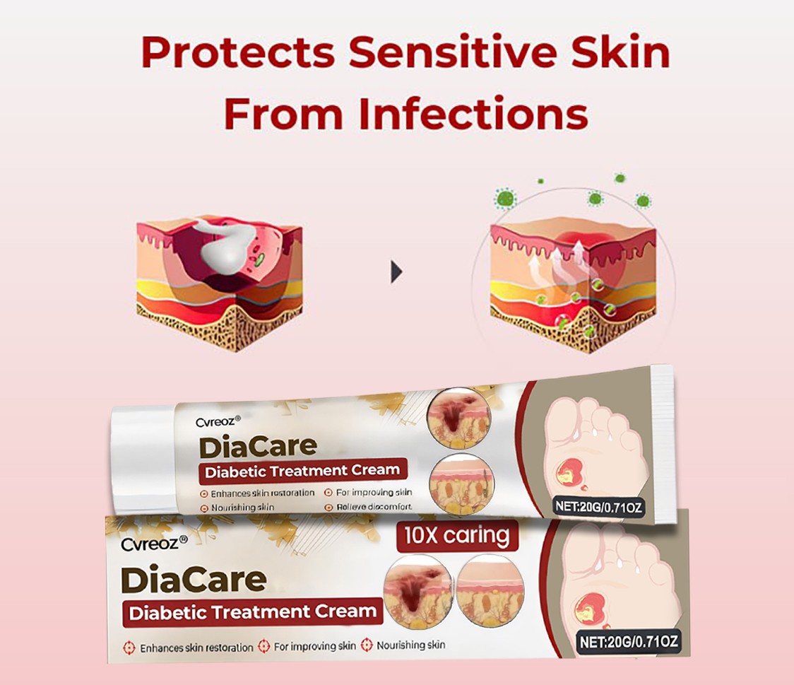 CVREOZ® DiaCare Diabetic Treatment Cream