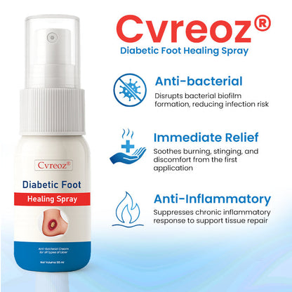 🔥Hot Sales - 50% OFF🌿Cvreoz® Diabetic Foot Healing Spray