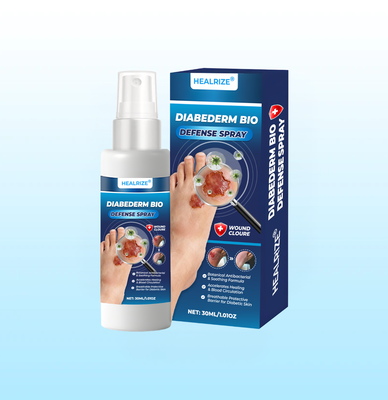 ⏰Last Day Promotion: 60% OFF🔥 HEALRIZE® DIABEDERM BIO-DEFENSE SPRAY