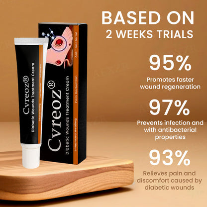 ⏰Last Day Promotion: 60% OFF🔥 Cvreoz® Advanced Wound Healing Cream for Diabetic Skin