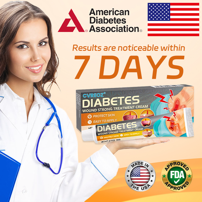 ⏰Last Day Promotion: 60% OFF🔥 Cvreoz® Diabetes Wound Strong Treatment Cream