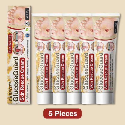⏰Last Day Promotion: 60% OFF 🔥CVREOZ® GlucoseGuard Skin Rescue Cream