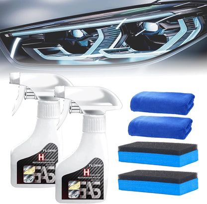 🔥Hot Sale 60% OFF🔥 🚘TLOPA® Automotive Headlamp Restoration Fluid Kit