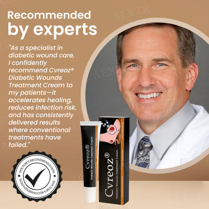 ⏰Last Day Promotion: 60% OFF🔥 Cvreoz® Advanced Wound Healing Cream for Diabetic Skin
