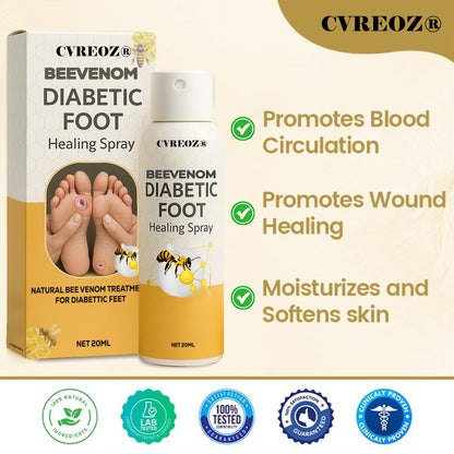 🔥HOT SALE 60% OFF✨ CVREOZ® Bee Venom Diabetic Foot Healing Spray