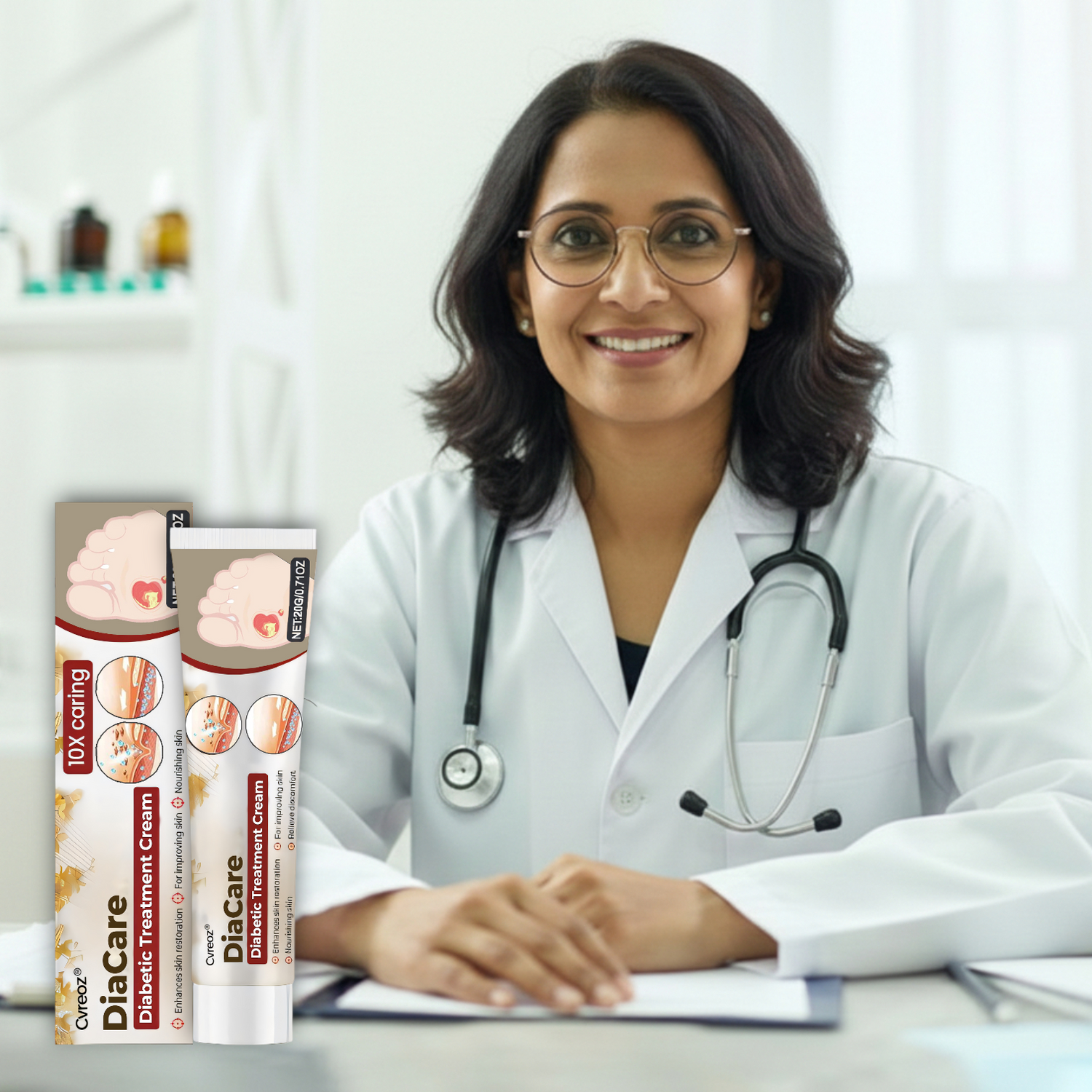 CVREOZ® DiaCare Diabetic Treatment Cream