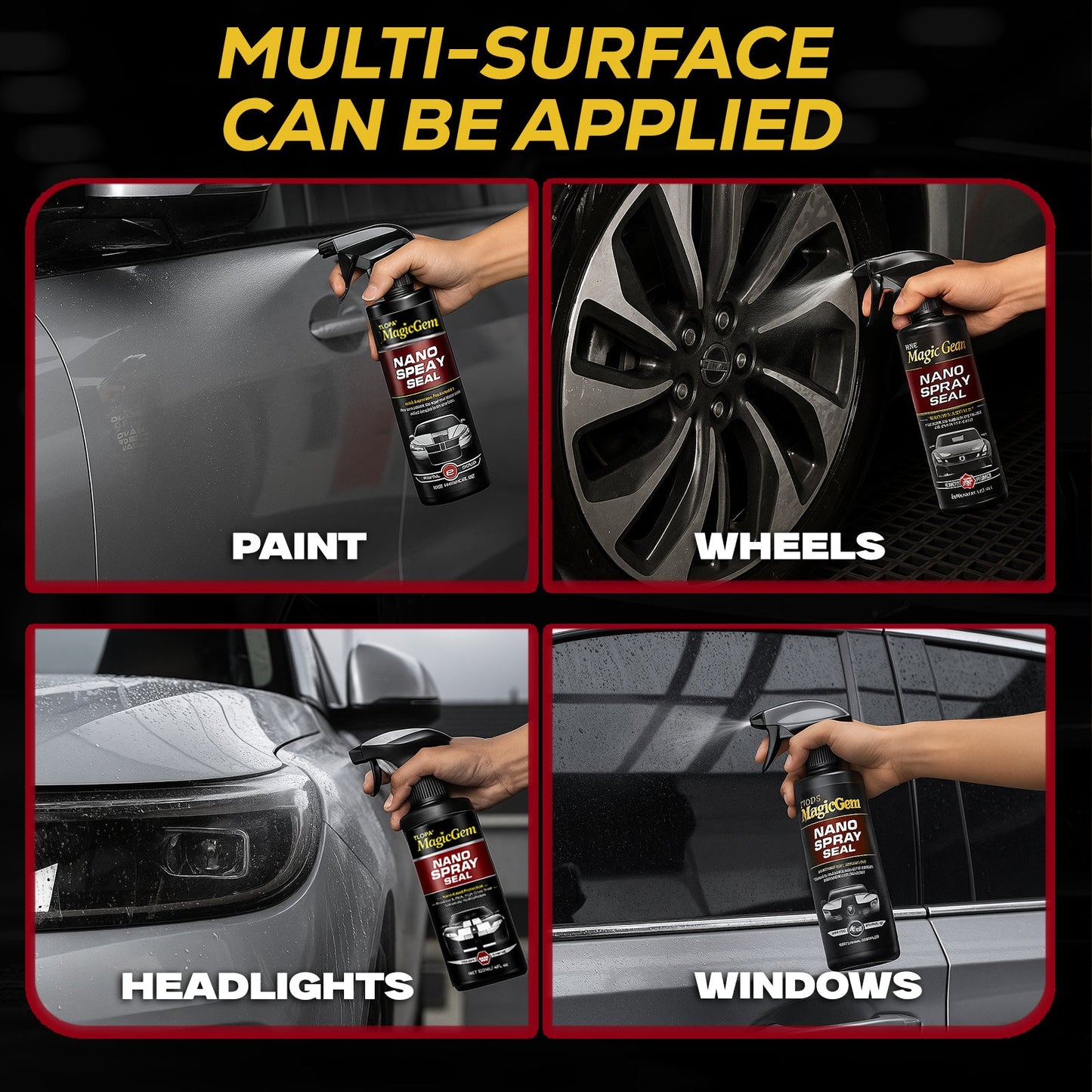 🎉SPECIAL OFFER: 60% OFF🔥 TLOPA® Magic Gem Car Coating Spray