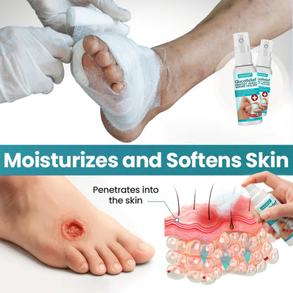 ⏰ EXCLUSIVE DEAL 60% OFF🔥Healrize® GlucoRelief Protect Spray Wound Healing