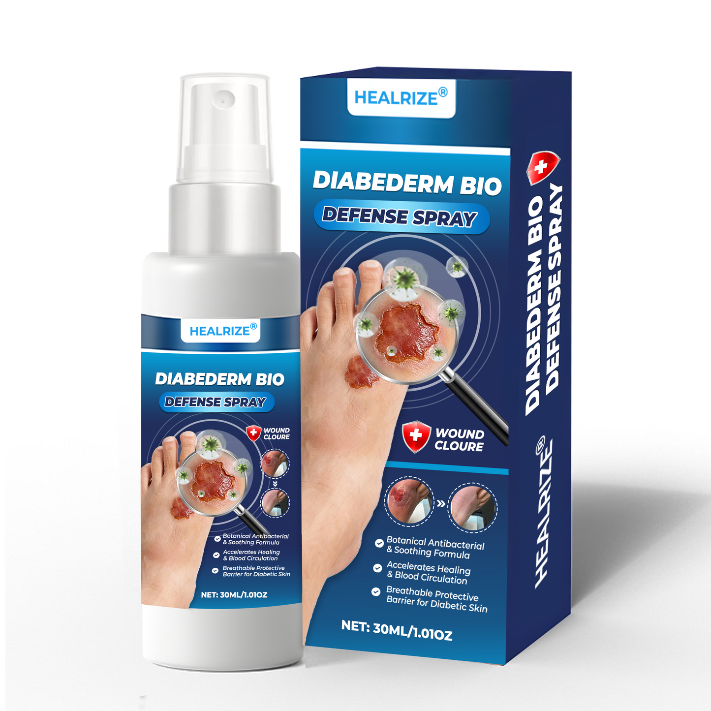 HEALRIZE® DIABEDERM BIO-DEFENSE SPRAY (upsale Carol)