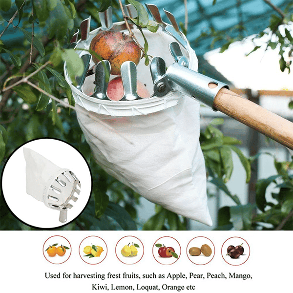 TLOPA® Fruit Picker Head Basket(Diameter 16CM)