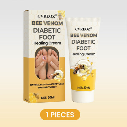 🎉SPECIAL OFFER: 60% OFF🔥 8M+ SOLD️🏆 CVREOZ® Bee Venom Diabetic Foot Healing Cream