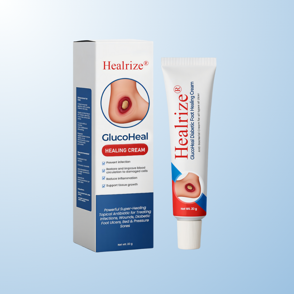 🔥Flash Sale: 60% OFF Today ONLY! Healrize® GlucoHeal Diabetic Foot Healing Cream