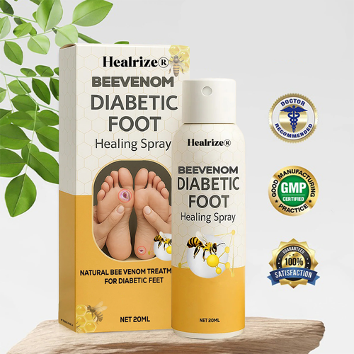 🔥Extra 30% Off 2nd Item!✨️ Healrize® Bee Venom Diabetic Foot Healing Spray