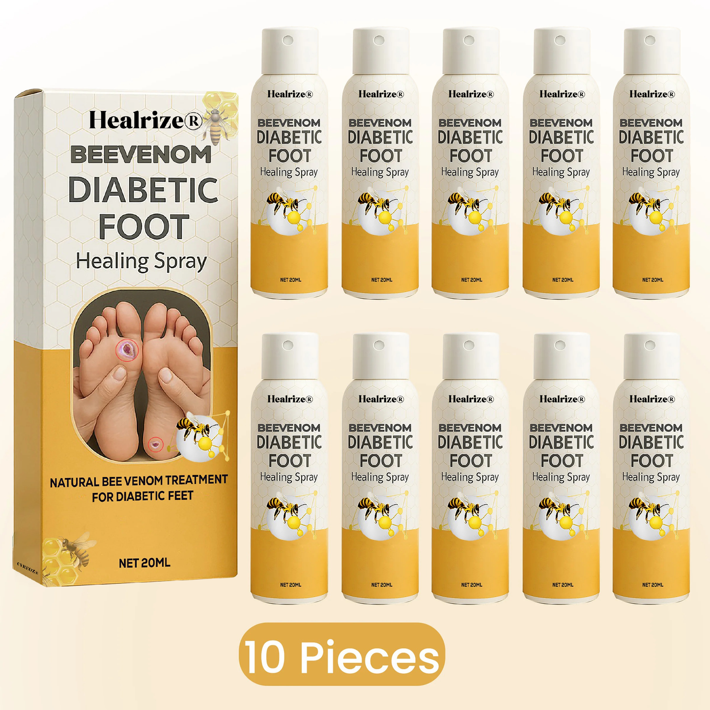 Healrize® Bee Venom Diabetic Foot Healing Spray