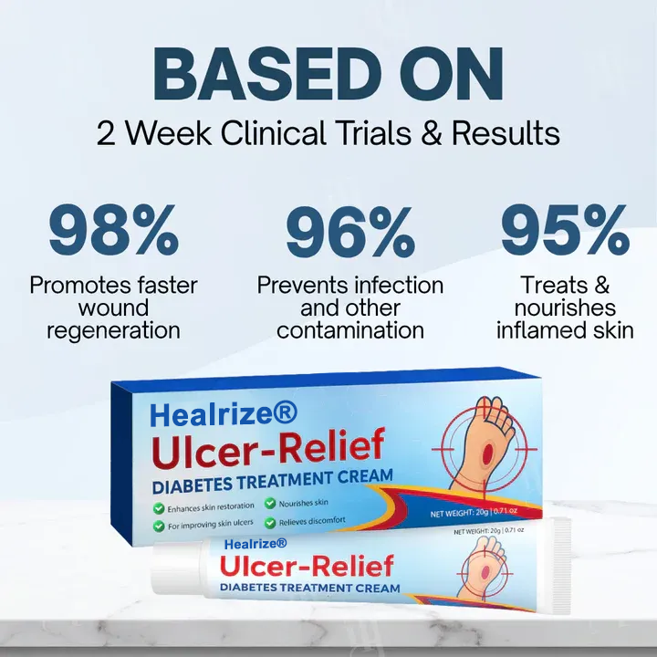 Healrize® Ulcer-Relief Diabetes Treatment Cream