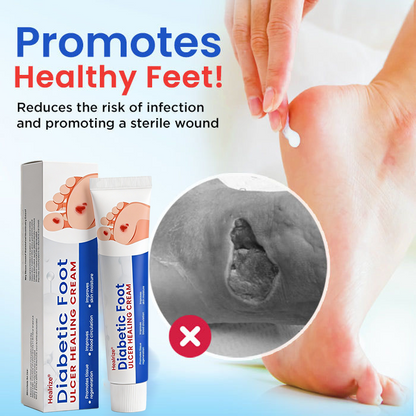 ⏰ EXCLUSIVE DEAL 60% OFF + FREE SHIPPING🔥 Healrize® Diabetic Foot Ulcer Healing Cream