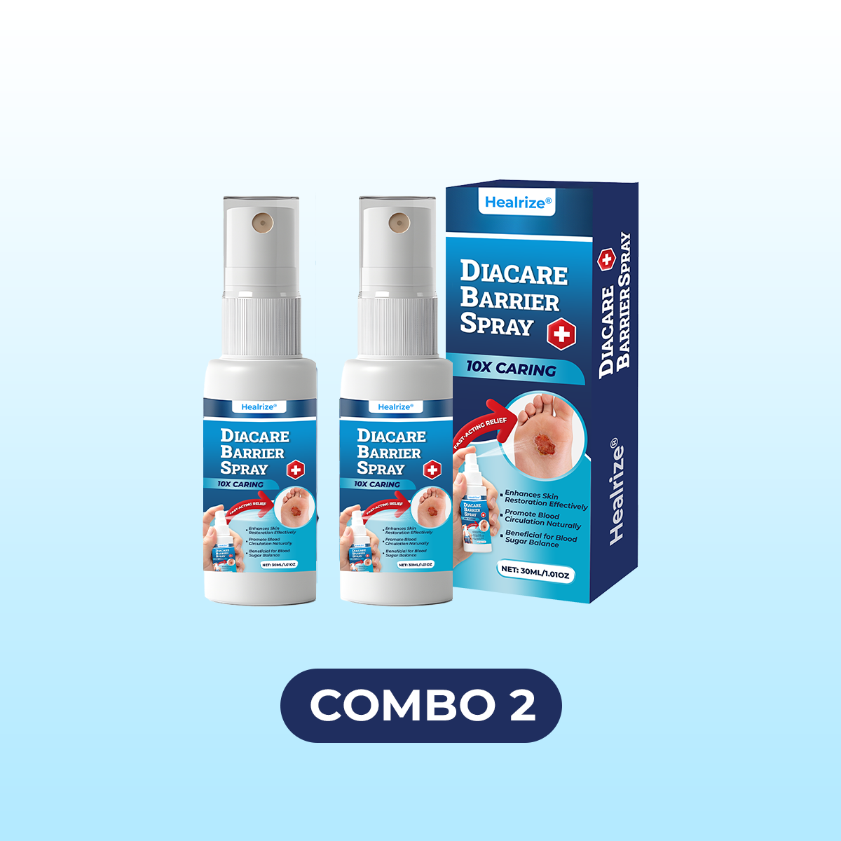 Healrize® DiaCare Barrier Spray