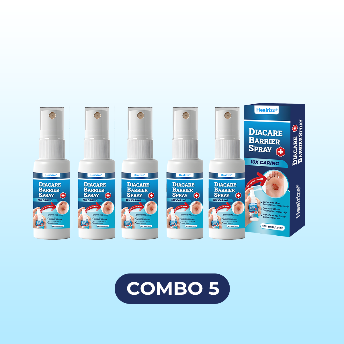 Healrize® DiaCare Barrier Spray