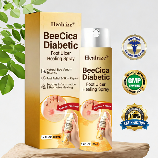 ⏰Last Day Promotion: 60% OFF🔥Healrize® DiaCure Bee Venom & Centella Diabetic Foot Ulcer Spray