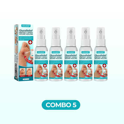 ⏰ EXCLUSIVE DEAL 60% OFF🔥Healrize® GlucoRelief Protect Spray Wound Healing