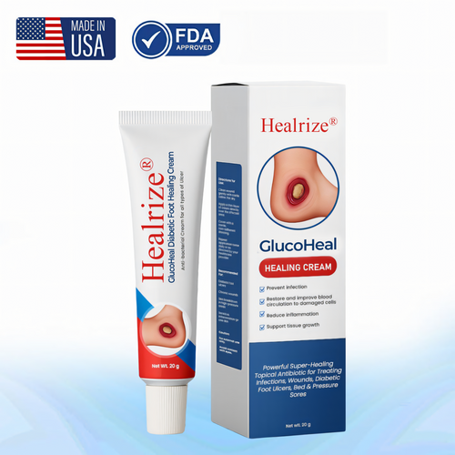 🔥Flash Sale: 60% OFF Today ONLY! Healrize® GlucoHeal Diabetic Foot Healing Cream