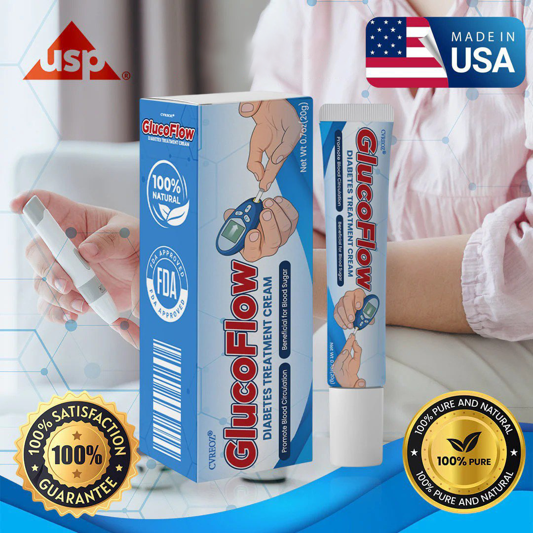 CVREOZ® GlucoFlow Diabetes Treatment Cream 🩵❤️