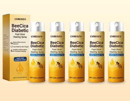 LIMITED TIME SALE OFF 70% 🔥CVREOZ® DiaCure Bee Venom & Centella Diabetic Foot Ulcer Spray